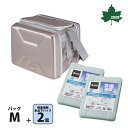 LOGOS 保冷剤付き クーラーバッグM 12L&専用保冷剤2個セット(ハイパー氷点下クーラーM+倍速凍結・氷点下パック×2個)