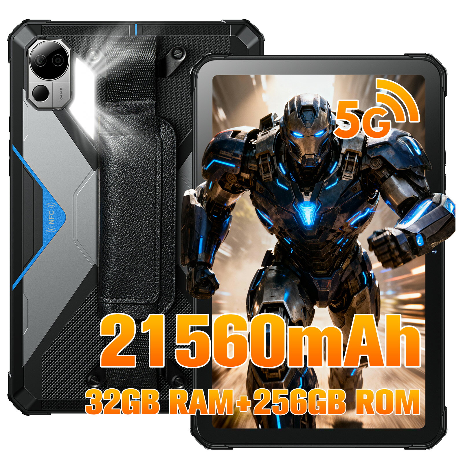 【限定クーポン&P5倍 49,305円~相当!】FOSSiBOT DT3 タブレット 10.4インチ 大画面 Android15タブレット お風呂 32GB R...