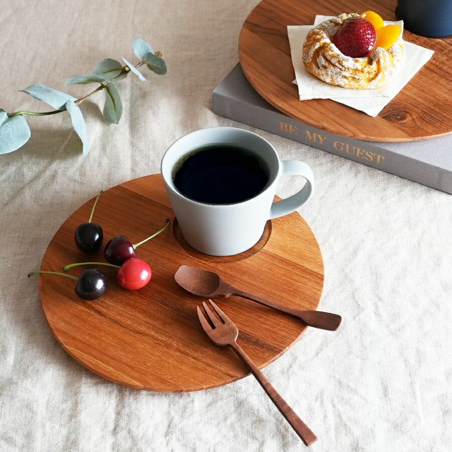 ランチプレートラウンドM22cmカ...