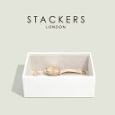 ySTACKERSz~j WG[{bNX open zCgNR Chalk White Croc Mini Watch & Accessory Layer X^bJ[Y