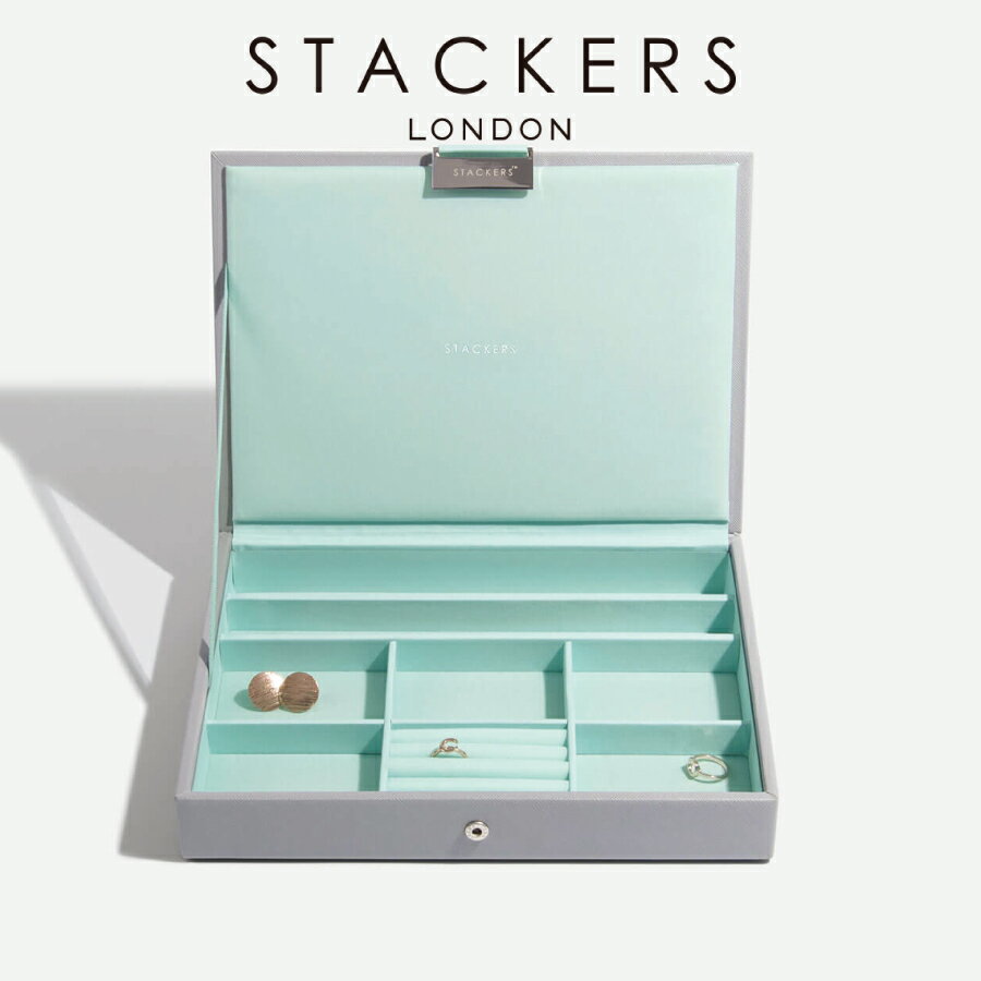 STACKERSۥ饷å奨꡼ܥåLid 졼ߥ Dove Grey  Mintå ɥ ꥹ