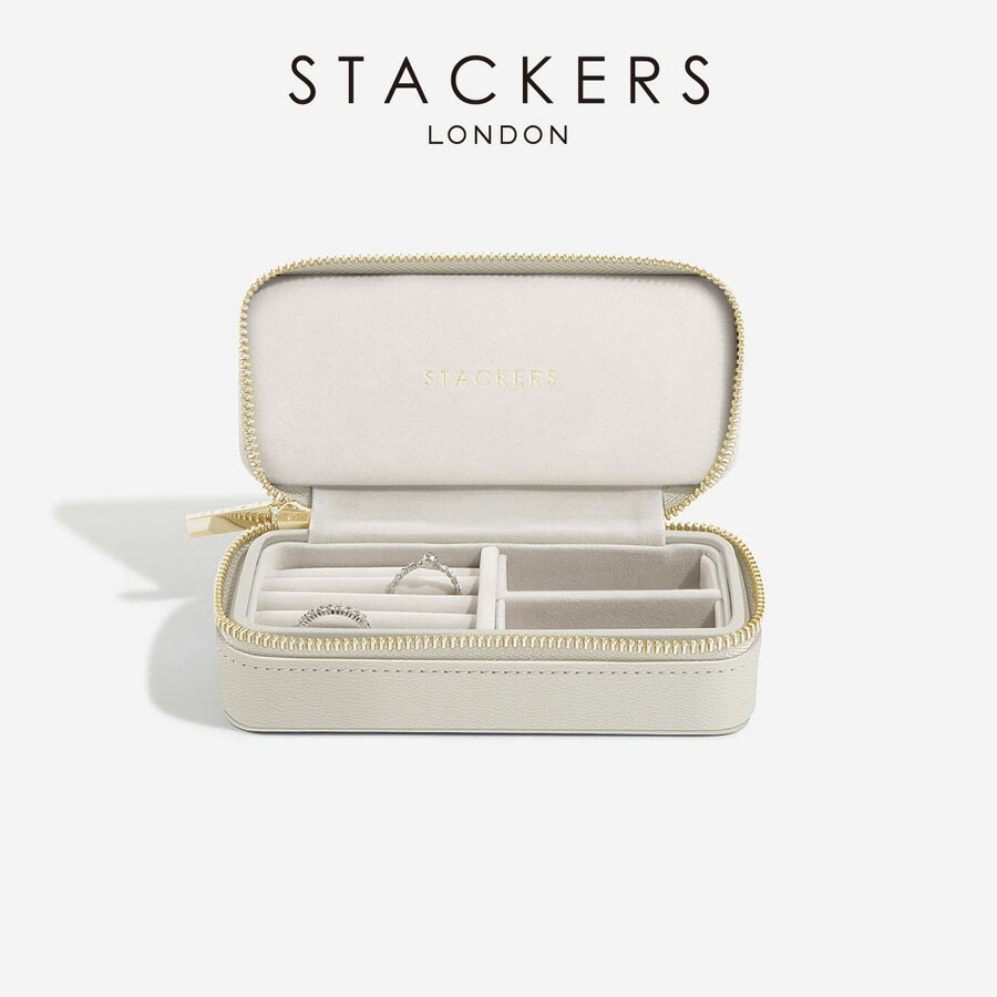 【STACKERS】トラベル ジュエリーボックス M　オートミール　Oatmeal Travel M　スタッカーズのサムネイル