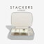 STACKERSۥȥ٥롡奨꡼꡼ܥå ڥ֥륰졼Pebble Gray Travel Jewellery & Accesary Box Lavender å