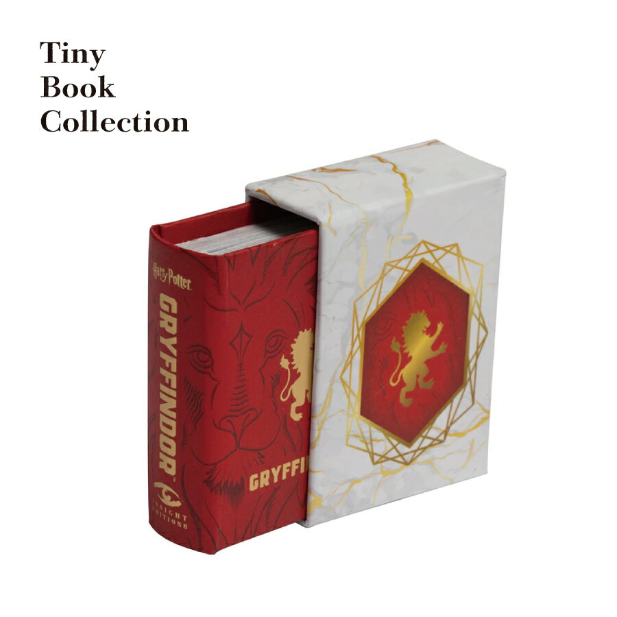 【 Books 】Tiny Book グリフィンドール Gryffindor ハリーポッター Harry Potter タイニーブック 5x4cm ミニ絵本 洋書 英語