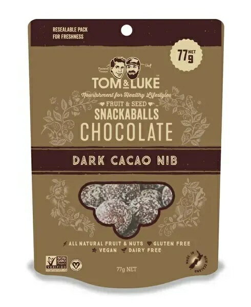 ヴィーガン＆グルテンフリー【 Tom & Luke】トム&ルーク フルーツ＆ナッツ チョコレートボール カカオ..