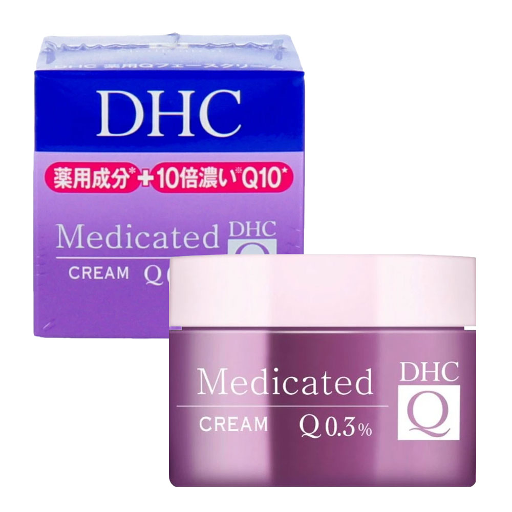 乐天商城 - DHC 薬用Qフェースクリーム 23g フェイスクリーム コエンザイムQ10 保湿クリーム エイジングケア 薬用クリーム dhc プラセンタ ハリケア ツヤ肌 乾燥対策 保湿ケア 弾力肌 しっとりクリーム 無香料 パラベンフリー DHC コスメ