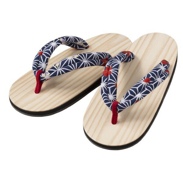 通年使える！！（大分県）日田杉室内ぞうり 花柄 Mサイズ（約24cm）【送料無料】【北海道沖縄離島配送不可】