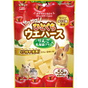 【GW限定10%OFFクーポン&P5倍】(まとめ)マルカン サクサク!ひとくちウエハース りんご 乳酸菌プラス 85g ハムスターフード 【×5セット】【送料無...