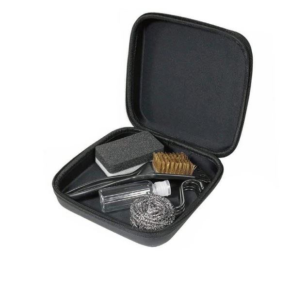 【12/4 20時〜MAX40%OFFクーポン】BBQ クリーンアップセット バーベキュー清掃用品 幅19.5cm カナビラ..