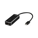 【10日限定20%OFFクーポン有&P5倍】BUFFALO LANアダプター(USB Type-C) Giga & USB 3.2(Gen1)対応 ブラック L...