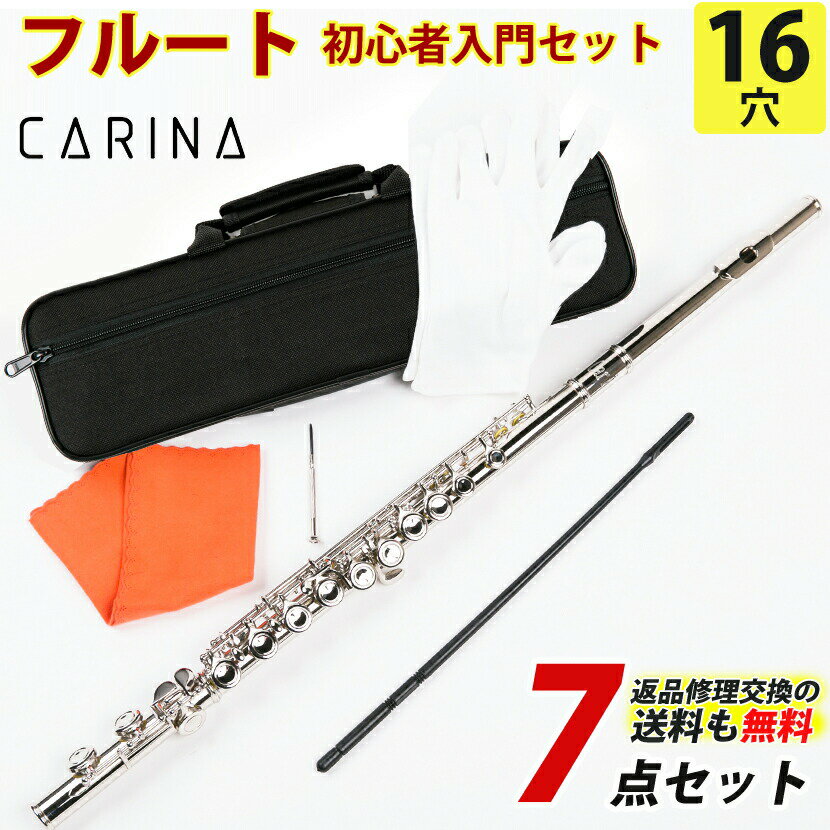 carina（カリーナ）『ニッケルメッキフルートflute-as16』