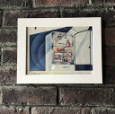 ★【全国送料無料】フランス アンティーク フレーム オブジェ 壁掛け 1970年代 写真立て フレンチカントリー 高さ22.5cm 幅28.5cm 奥行き1.5...