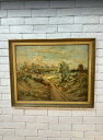 5236 フランス買い付け品 アンティーク 絵画 油絵 ビンテージ 輸入品 風景画 ヨーロッパ 一点物 ベルギー オランダ アメリカ 東京都 神奈川県 茨城県 ...