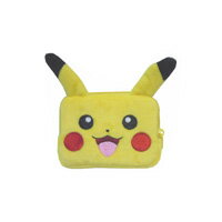 ピカチュウ さいふ イエロー色 フェイスデザイン カードケース 小銭入れ ポケットモンスター かわいいポーチ ぴかちゅう マルチポーチ ぴかちゅうさいふ