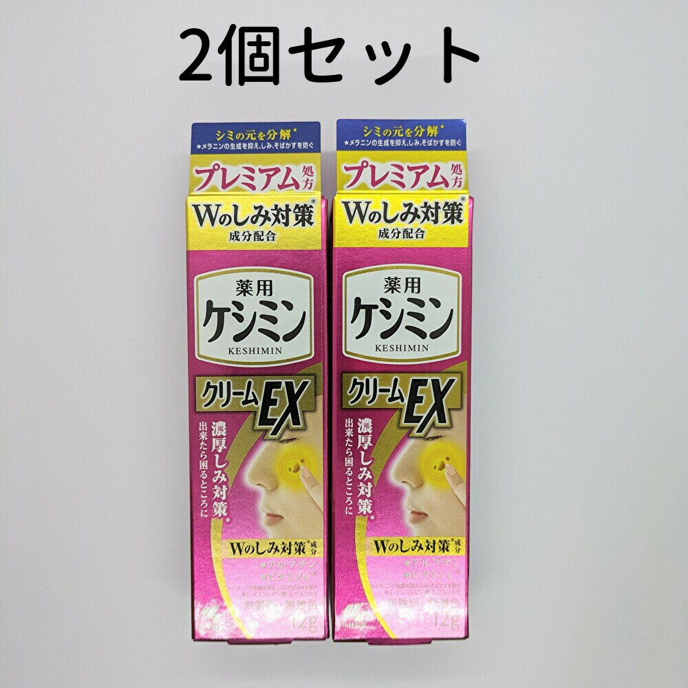 ケシミンクリームEX 2本(12g×2) ケシミン 小林製薬 送