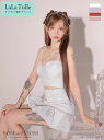 ROBE de FLEURS キャバドレス ミニ フレア セットアップ XS~Mサイズ ラメニット キャミソール ビジュー チュール ノースリーブ ローブドフルール キャバ ドレス セクシー 送料無料 ミニドレス キャバ嬢 キャバクラ 結婚式 シンプル レディース fm3431