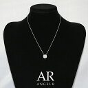 エンジェルアール Angel-R ストーン 結婚式 アクセサリー シルバー ネックレス チェーン ショート フォーマル ウエディング お呼ばれ パーティー 披露宴 カジュアル 入園式 卒業式 二次会 発表会 ドレス 入学式 ママ アクセ 同窓会 ne116tm