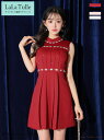 【予約7月下旬】ROBE de FLEURS キャバドレス ミニ丈 ローブドフルール フレア ビジュー ワンピース XS~Mサイズ レディース ローブドフルール キャバ ドレス セクシー 送料無料 ミニドレス キャバ嬢 ノースリーブ フロントジップ 結婚式 上品 可愛い fm3322