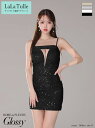 ROBE de FLEURS Glossy キャバドレス タイト ミニ スパンコール サテン ワンピース 谷間見せ XS〜Mサイズ ドレス レディース 送料無料 セクシー キャバ嬢 キャバクラ キャバ ミニドレス 袖なし キャミソール 春 グレー ローブドフルール グロッシー gl4105(4)