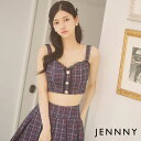 【即日発送】JENNNY ジェニー キャバ ドレス ミニ ツイード チェック柄 プリーツスカート セットアップ S~Lサイズ フレアスカート ノースリーブ キャミ キャバドレス 大きいサイズ ミニドレス キャバクラ キャバ嬢 かわいい レディース 黒 送料無料 tika