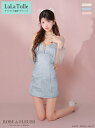 【予約9月上旬】ROBE de FLEURS キャバドレス 2way ミニ ラメチュール 袖あり ワンピース オフショルダー XS~Mサイズ レディース ローブドフルール キャバ ドレス 送料無料 ミニドレス キャバ嬢 キャミソール 谷間見せ フロントジップ リボン 可愛い fm3566