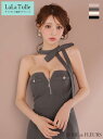 【今なら盛りブラプレゼント】ROBE de FLEURS 2way キャバドレス ミニ ネックリボン付き ワンピース XS~Mサイズ レディース ローブドフルール キャバ ドレス セクシー ミニドレス キャバ嬢 キャバクラ フロントファスナー ノースリーブ 谷間 見せ 白 黒 送料無料 fm4214
