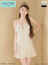 【盛りブラ付き】【予約6月下旬】ROBE de FLEURS キャバドレス ラメ ミニ フレア ワンピース XS~Mサイズ レディース ローブドフルール キャバ ドレス セクシー ミニドレス キャバ嬢 キャバクラ ハイウエスト ノースリーブ リボン キャミソール かわいい 白 送料無料 fm4115