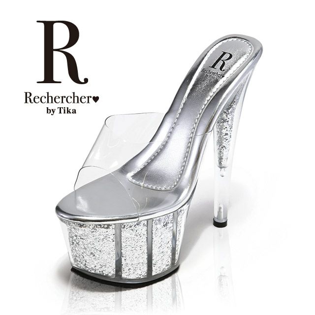 キャバ ヒール サンダル 送料無料 キャバヒール クリアサンダル キャバサンダル キャバ パンプス シューズ 大きい サイズ キラキラ 歩きやすい ミュール 厚底 クリア サンダル ピンヒール シルバー ハイヒール 靴 キャバ嬢 キャバクラ 大人 レディース 小さいサイズ 痛くない