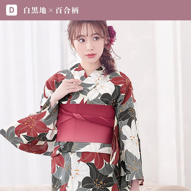 楽天市場】3L(柄百合)(浴衣セット|和服):レディース 楽天市場】3L(柄百合)(浴衣セット|和服):レディース