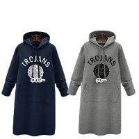 ロゴパーカーワンピース