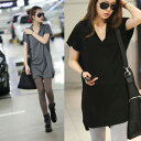 マタニティ ワンピース おしゃれ 安い 大きいサイズ レディース 半袖 チュニック 無地 Tシャツ ロング丈 女性用 Vネック 薄手 半袖 ロンT サマー 夏 ...