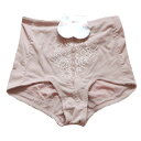 ショーツ ガードル 単品 レディース ガードル【メール便】レース サポート ショーツ 深穿き 下着 ランジェリー シンプル セールサイズ70 ピンク パワーネッ...