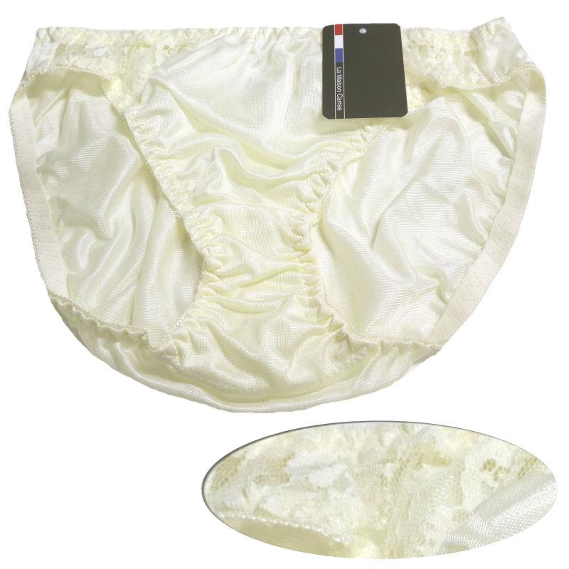 ショーツ レディース レース 花柄 刺繍 フラワー メール便 シフォン 下着 ランジェリー シンプル フルバック レギュラー スタンダード セール サイズM イ...