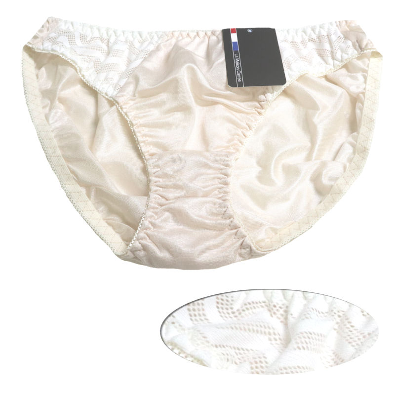 ショーツ レディース レース 花柄 刺繍 フラワー メール便 シフォン 下着 ランジェリー シンプル フルバック レギュラー スタンダード セール サイズM ピ...