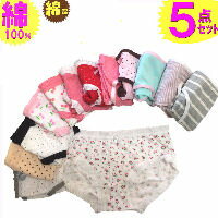 ショーツ 福袋 レディース 5枚セット 3枚セット 綿100% ショーツ コットン 下着 ランジェリー シンプル 大きいサイズ セールM/L/LL ショーツ セ...