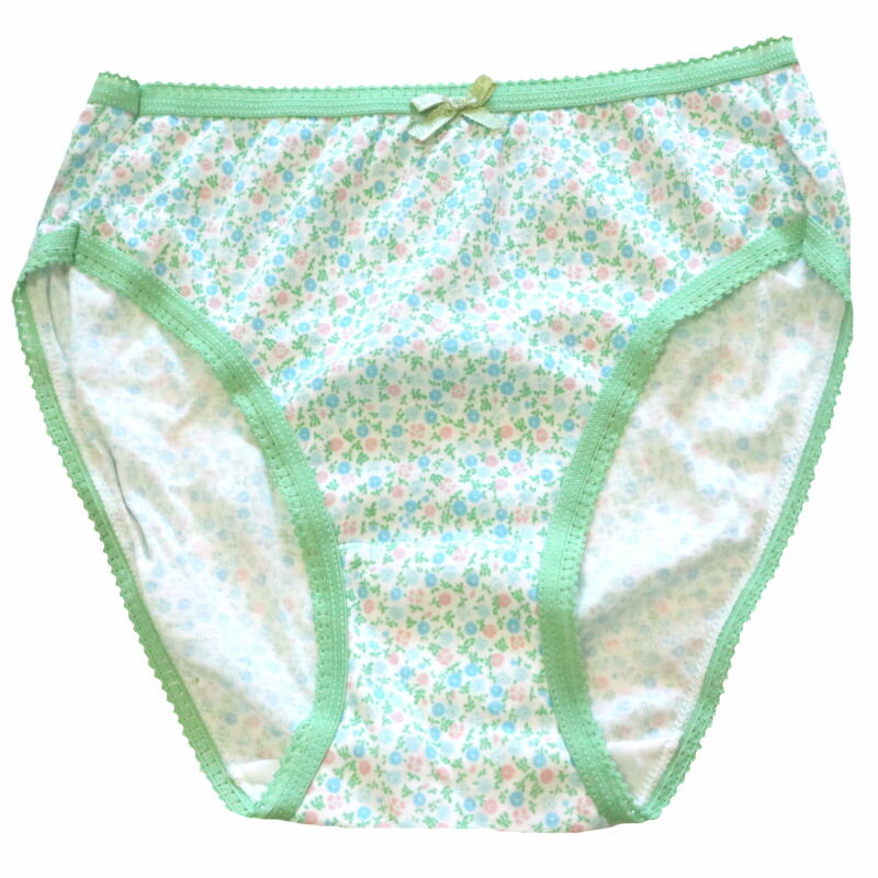 ショーツ レディース 単品 花柄 フラワー 花 綿混【メール便 送料無料】カジュアル 下着 ランジェリー シンプル セールM/L ショーツ セット フルバックシ...