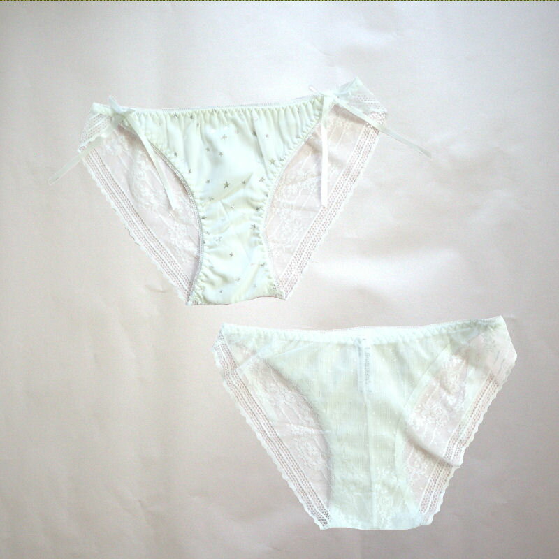ショーツ レディース 単品 レース 刺繍 フェミニン メール便 送料無料 下着 ランジェリー シンプル セール スタンダード セクシー リボン ショーツLサイズ...