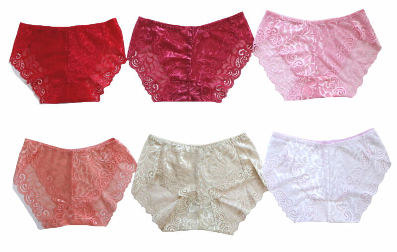 ショーツ 福袋 レディース 3枚セット 福袋 レース 花 花柄 フラワー フェミニン メール便 送料無料 下着 ランジェリー シンプル セール スタンダード セクシー リボン ショーツMサイズ ストレッチ 伸縮 伸び伸び 総レース　g616m 2