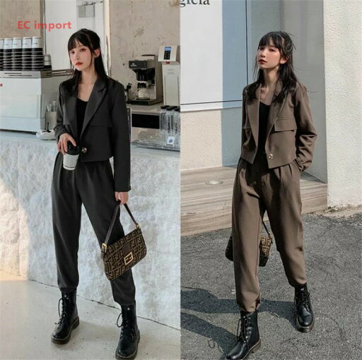 セットアップ 2点セット パンツスーツ レディース スーツ 上下セット フォーマル 上品 ワイドパンツ ロングパンツ セットアップ 2点セット パンツスーツ レディース スーツ 上下セット フォーマル 上品 ワイドパンツ ロングパンツ