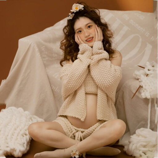 マタニティ フォト 衣装 おしゃれ 妊婦 妊婦 写真 スタジオ アート ニット フリーサイズ セット かわいい シンプル 撮影 フォト マタニティ フォト 衣装 おしゃれ 妊婦 妊婦 写真 スタジオ アート ニット フリーサイズ セット かわいい シンプル 撮影 フォト