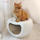 プラスチック ベンチ/ペットの巣両用 猫の巣 小型犬 犬小屋 テディの巣 猫部屋 猫舎