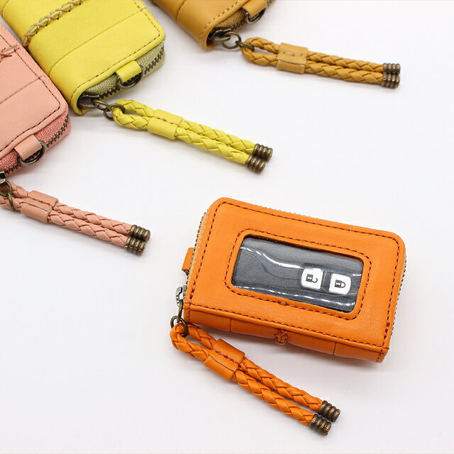 本革 キーケース 車の鍵 プレゼント 母の日 グッズ 大人可愛い 贈り物