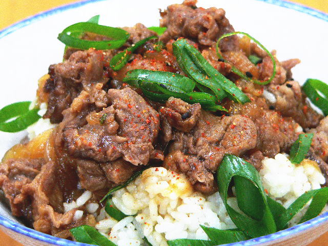 【5個以上送料無料】ラム善特製 ラム丼の具150g×2パック
