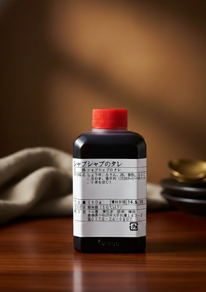 特製ラムしゃぶのタレ