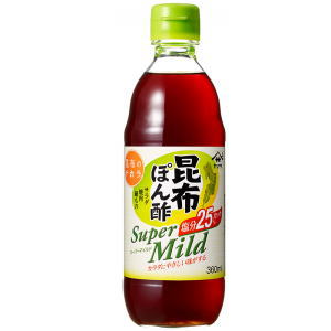 ヤマサ昆布ぽん酢 スーパーマイルド 360ml瓶×12本 ［ケース販売］のサムネイル