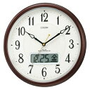 CITIZEN シチズン 電波掛け時計 ピュアカレンダーM03 4FYA03-006 【掛時計】