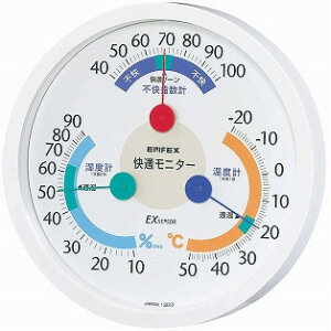 EMPEX エンペックス 快適モニター 温度・湿度・不快指数計 CM-6381