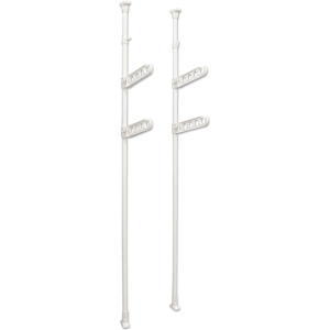 【12月は毎日開催！エントリーで最大100％ポイントバック】平安伸銅工業　突ぱり室内2段竿受け　TMH-62