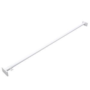 大きな荷重がかかっても…ヒンジ効果がしっかりと面で支えます。 内蔵バネでしっかり安定！ 品番 NGP-175 サイズ 特大 カラー 白 製品サイズ 幅（cm） 高さ（cm） 奥行（cm） パイプ径（mm） 178〜283 11 7.6 34.0・29.6 耐荷重 55〜12kg 材質 パイプ：鉄製・エポキシ樹脂紛体塗装 樹脂部品：ABS樹脂・合成ゴム ネジ類：鉄製・メッキ仕上げ 発売元 平安伸銅工業株式会社 ※サイズ・重量は約の表示で誤差が生じる場合があります。 ※品質向上のため予告無く仕様を変更する場合がございます。 ※商品画像の色合いは、画像処理上　若干異なる場合がございます。予めご了承下さい。