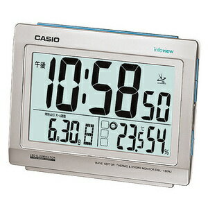 カシオ CASIO 電波置き時計 DQL-130NJ-8JF シャインシルバー